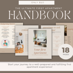 Your First Apartment: The Ultimate First Apartment Handbook